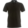 Graphite - Front - Kustom Kit Mens Klassic Heavyweight Slim Fit Polo