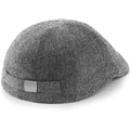 Grey Linen - Back - Beechfield Mens Classic Gatsby Summer Flat Cap