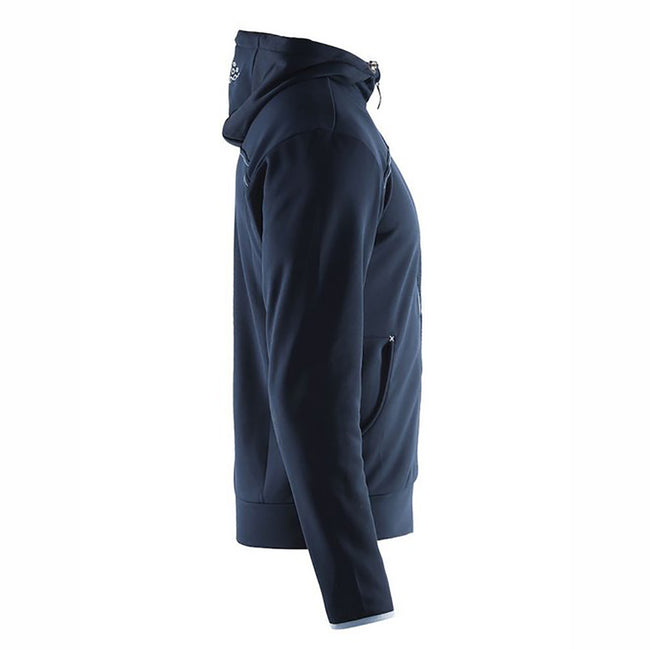 Navy - Lifestyle - Craft Mens Leisure Athletic Full Zip Hoodie Jacket