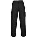 Black - Front - Portwest Mens Combat Work Pants-Trousers