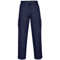 Dark Navy - Front - Portwest Mens Combat Work Pants-Trousers