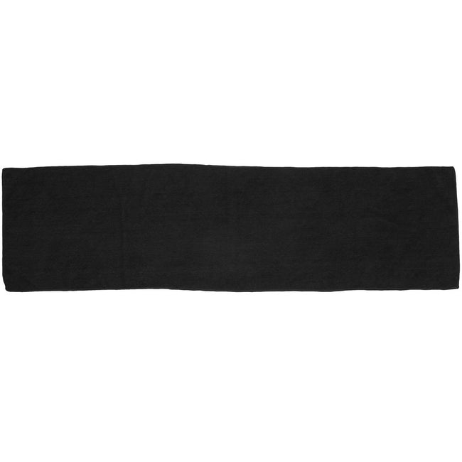Black - Front - Towel City Microfiber Sports Towel