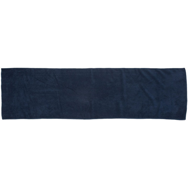 Navy - Front - Towel City Microfiber Sports Towel