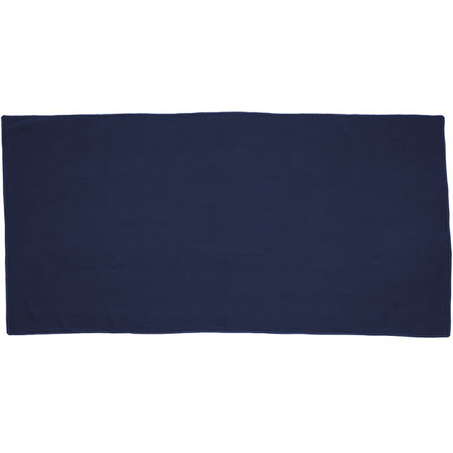 Navy - Back - Towel City Microfiber Guest Towel