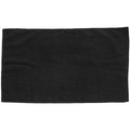 Black - Front - Towel City Microfiber Bath Towel
