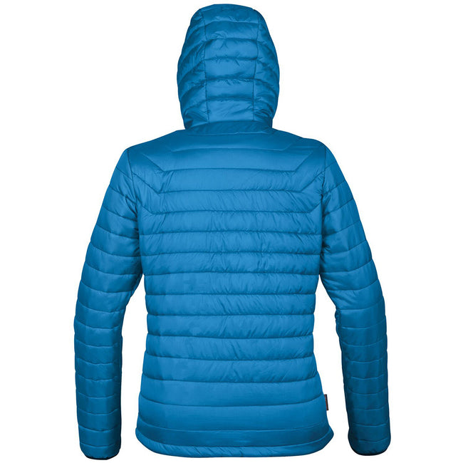 Electric Blue- Black - Back - Stormtech Womens Gravity Thermal Shell Jacket
