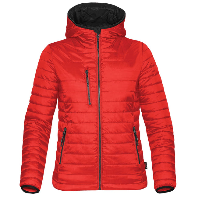 True Red- Black - Front - Stormtech Womens Gravity Thermal Shell Jacket