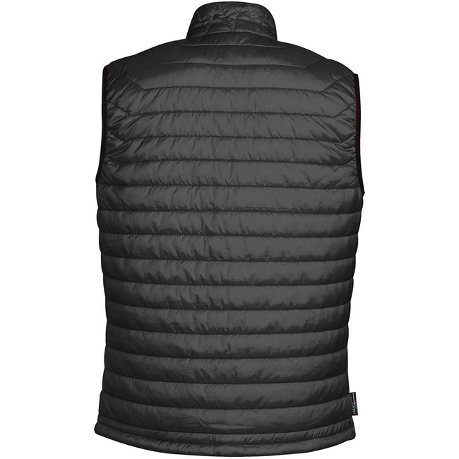 Black- True Red - Back - Stormtech Mens Gravity Thermal Vest-Gilet