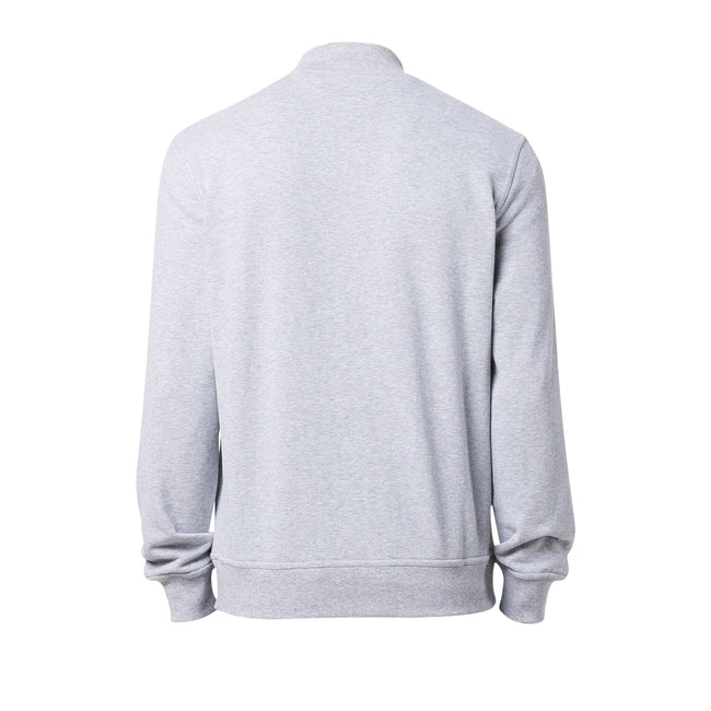 Navy - Lifestyle - Skinnifit Mens Full Zip Plain Bomber Jacket