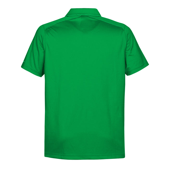 Kelly Green - Black - Back - Stormtech Mens H2X Inertia Performance Polo Shirt