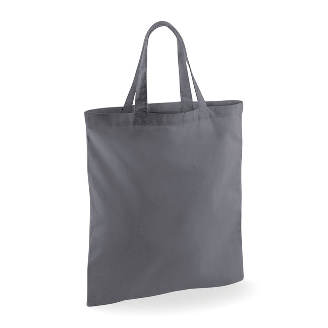 Graphite Gray - Front - Westford Mill Short Handle Bag For Life