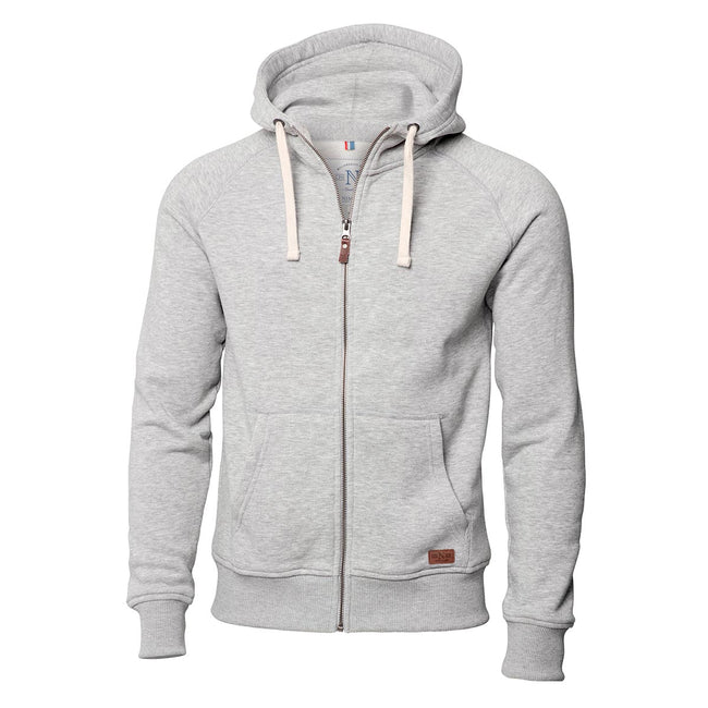 Gray Melange - Front - Nimbus Mens Williamsburg Hoodie