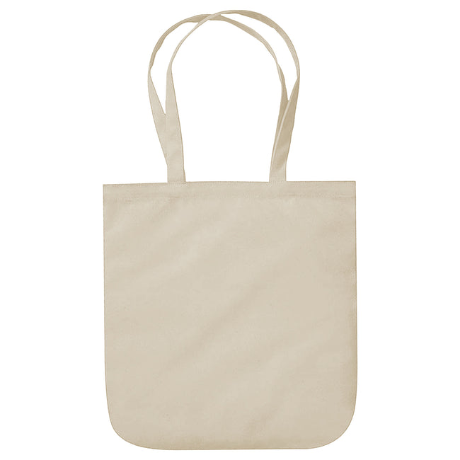 Natural - Front - Westford Mill EarthAware Cotton Spring Tote Bag