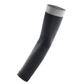 Black-Gray - Front - Spiro Adults Unisex Compression Arm Guards