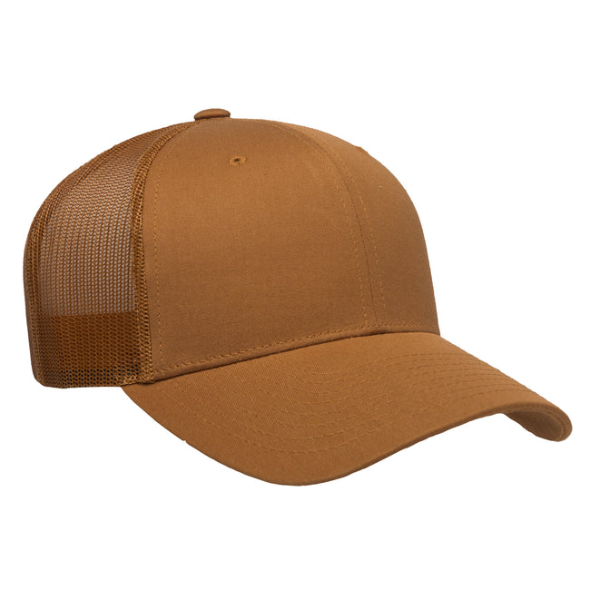 Caramel - Lifestyle - Yupoong Flexfit Retro Snapback Trucker Cap