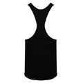 Black - Back - Tombo Mens Muscle Vest