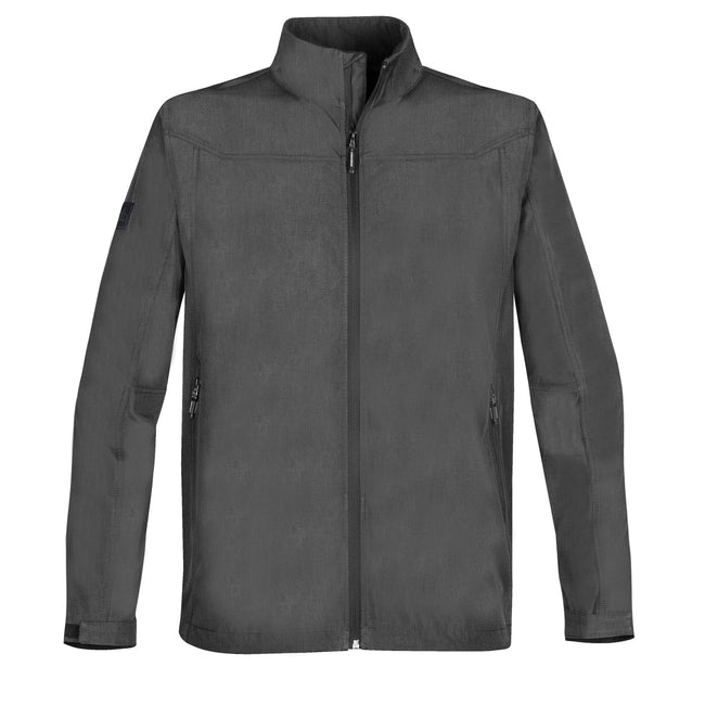 Carbon Heather - Front - Stormtech Mens Endurance Softshell Jacket