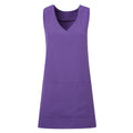 Purple - Front - Premier Unisex Wrap-Around Tunic