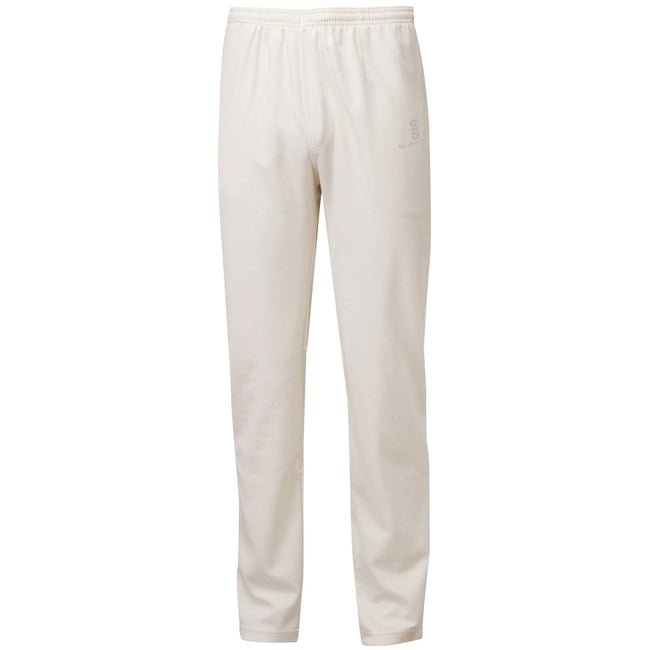 Ivory - Front - Surridge Junior Ergo Cricket Pants