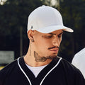 White - Back - Yupoong Flexfit Unisex Delta Waterproof Cap