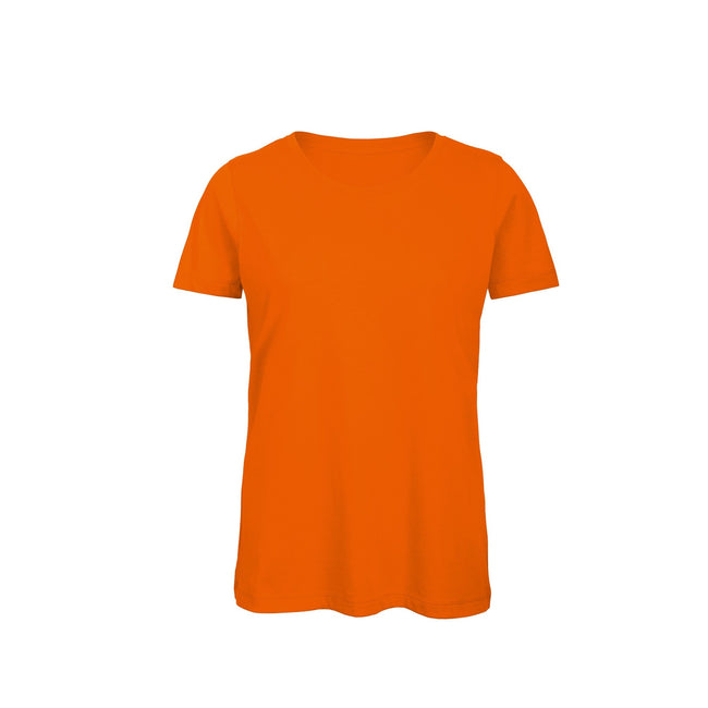 Orange - Front - B&C Mens Tee