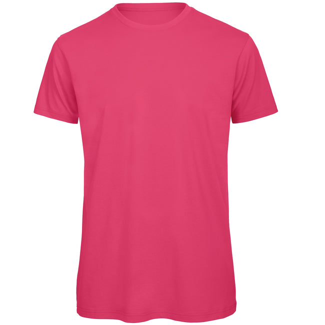 Fuchsia - Front - B&C Mens Tee