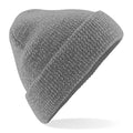 Graphite Gray - Front - Beechfield Unisex Reflective Beanie