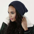 French Navy - Back - Beechfield Unisex Active Performance Beanie