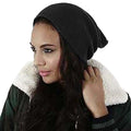 Black - Back - Beechfield Unisex Active Performance Beanie