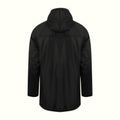 Black - Back - SplashMacs Unisex Adults Rain Jacket