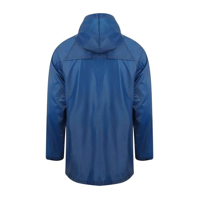 Navy - Front - SplashMacs Unisex Adults Rain Jacket