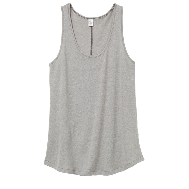 Smoke Gray - Front - Alternative Apparel Backstage Tank