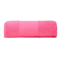 Pink - Front - A&R Towels Print-Me Bath Towel