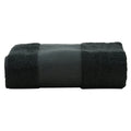 Black - Front - A&R Towels Print-Me Bath Towel