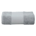 Anthracite Gray - Front - A&R Towels Print-Me Bath Towel
