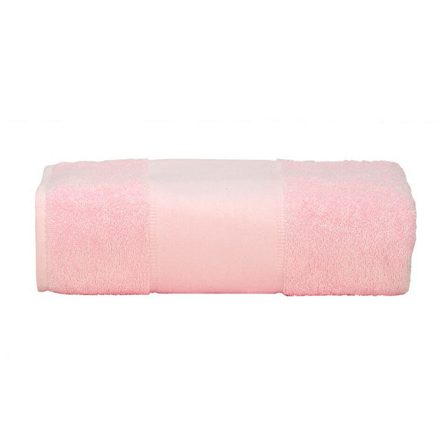 Light Pink - Front - A&R Towels Print-Me Big Towel