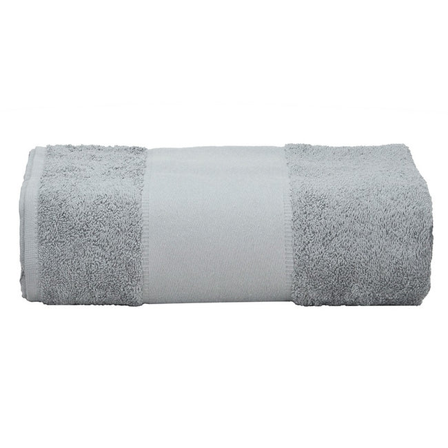 Anthracite Gray - Front - A&R Towels Print-Me Big Towel