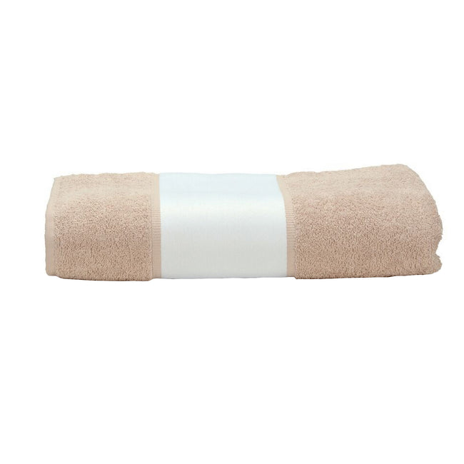 Sand - Front - A&R Towels Subli-Me Hand Towel