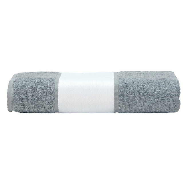 Anthracite Gray - Front - A&R Towels Subli-Me Hand Towel