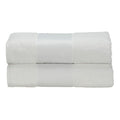 White - Front - A&R Towels Subli-Me Bath Towel