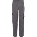 Gray - Front - Alexandra Mens Tungsten Service Pants
