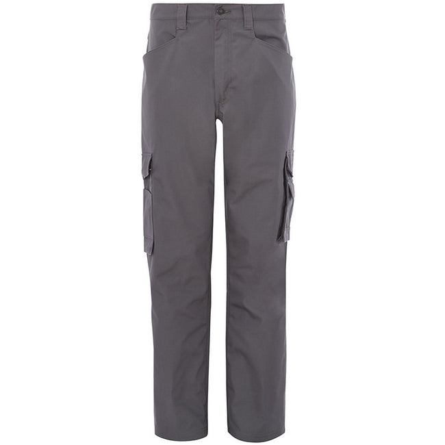 Gray - Front - Alexandra Mens Tungsten Service Pants