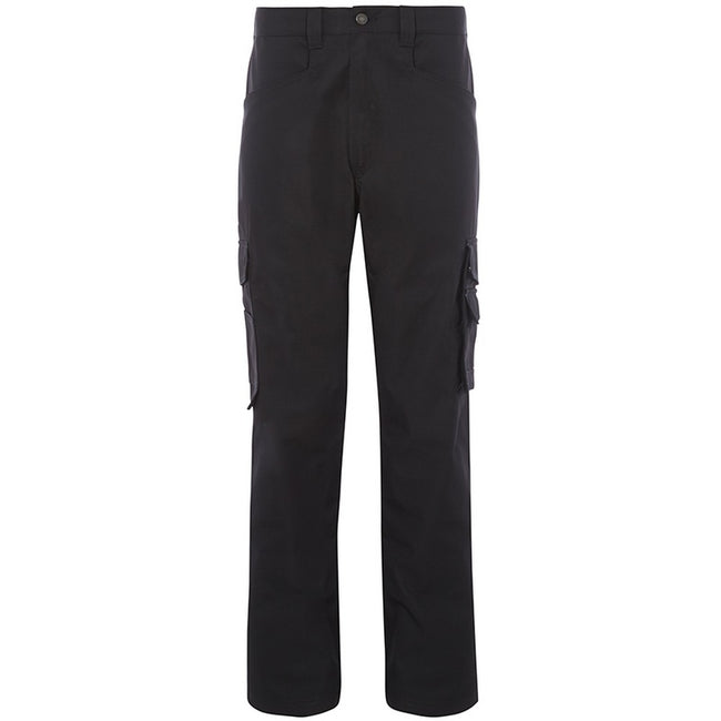 Black - Front - Alexandra Mens Tungsten Service Pants