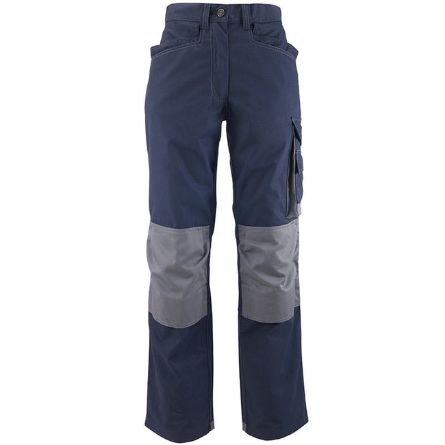 Navy- Gray - Front - Alexandra Womens-Ladies Tungsten Holster Work Pants
