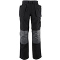 Black-Grey - Back - Alexandra Womens-Ladies Tungsten Holster Work Pants