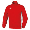 Flame-White - Front - Lotto Junior Unisex Delta Full Zip Sweater