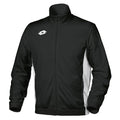 Black-White - Front - Lotto Junior Unisex Delta Full Zip Sweater