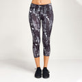 Charcoal - Lifestyle - TriDri Womens Performance Sunset 3-4 Length Leggings