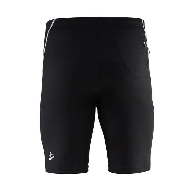Black - Back - Craft Mens Mind Short Tights