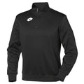 Black - Front - Lotto Childrens Boys Delta Half Zip Sweatshirt